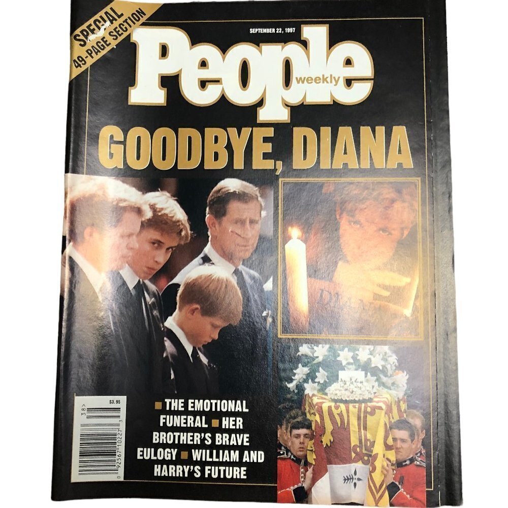 Princess Diana Lot of 5 Vintage People Magazines Late 90s - Picture 3 of 6